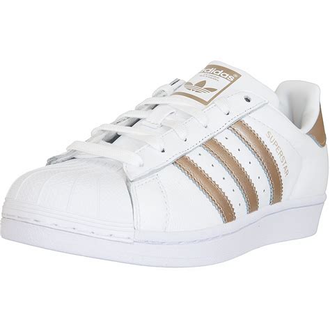 adidas superstar 2 damen weiß gold|Adidas Superstar sneakers herren.